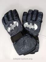 Перчатки подростковые НМ №5 "Бэтмен" 